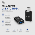 Rsl Adapter USB A to Type C