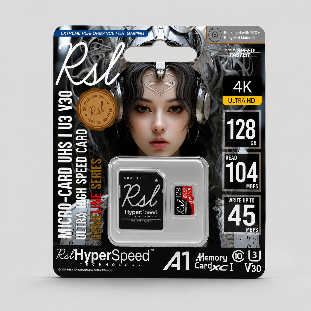 Rsl MicroSD U3 V30